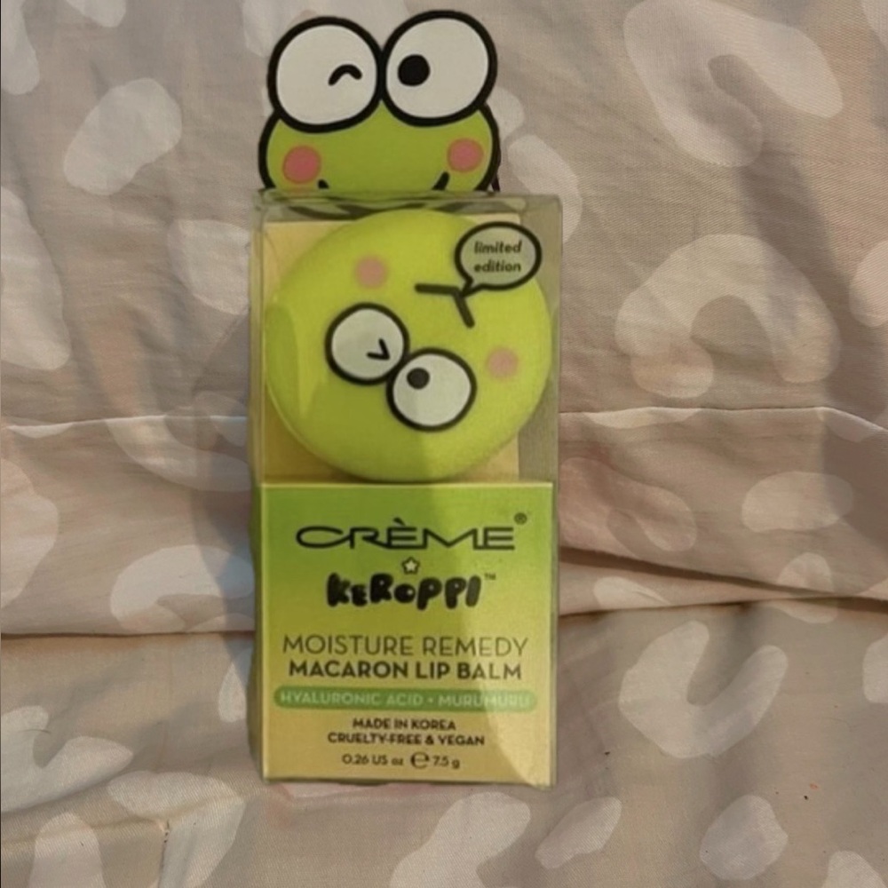 Keroppi Macaroon Lip Balm By The Crème Shop